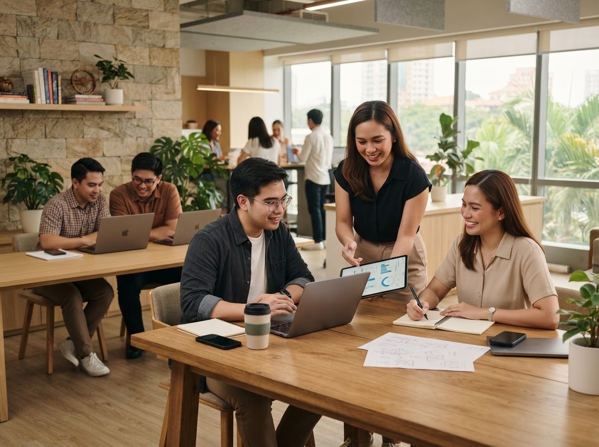 Wealth Guard AI team reviewing predictive capital analytics on screen